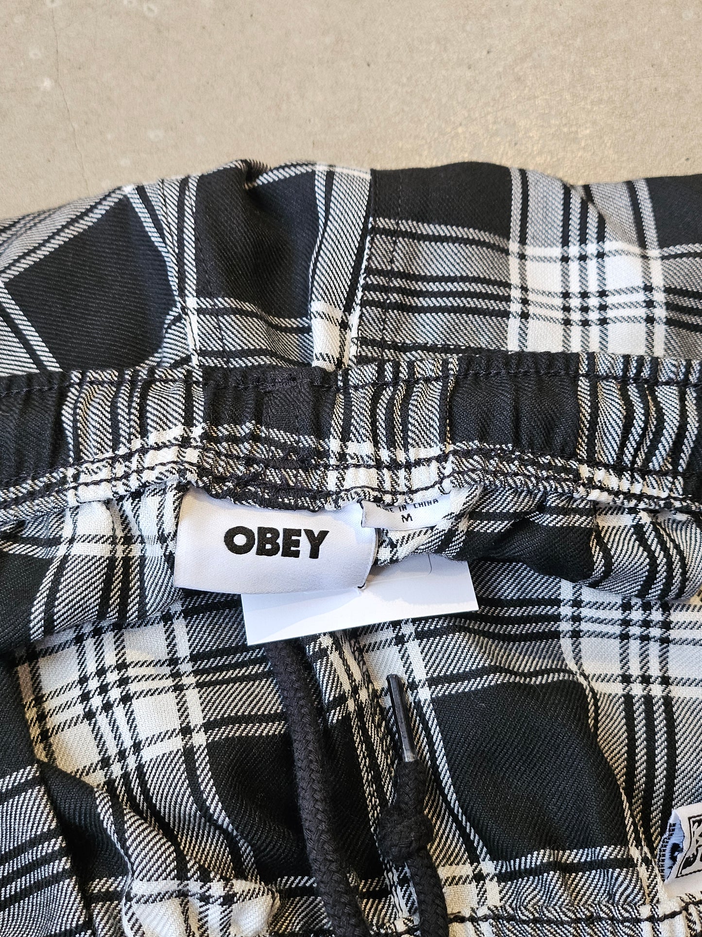 Obey Shorts Stripe Black M