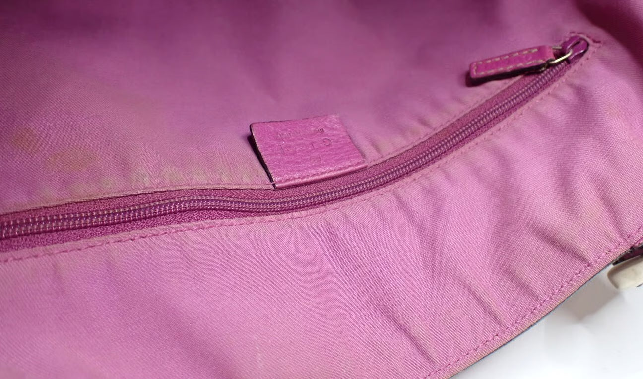 Gucci Abbey GG Canvas Tote bag Pink