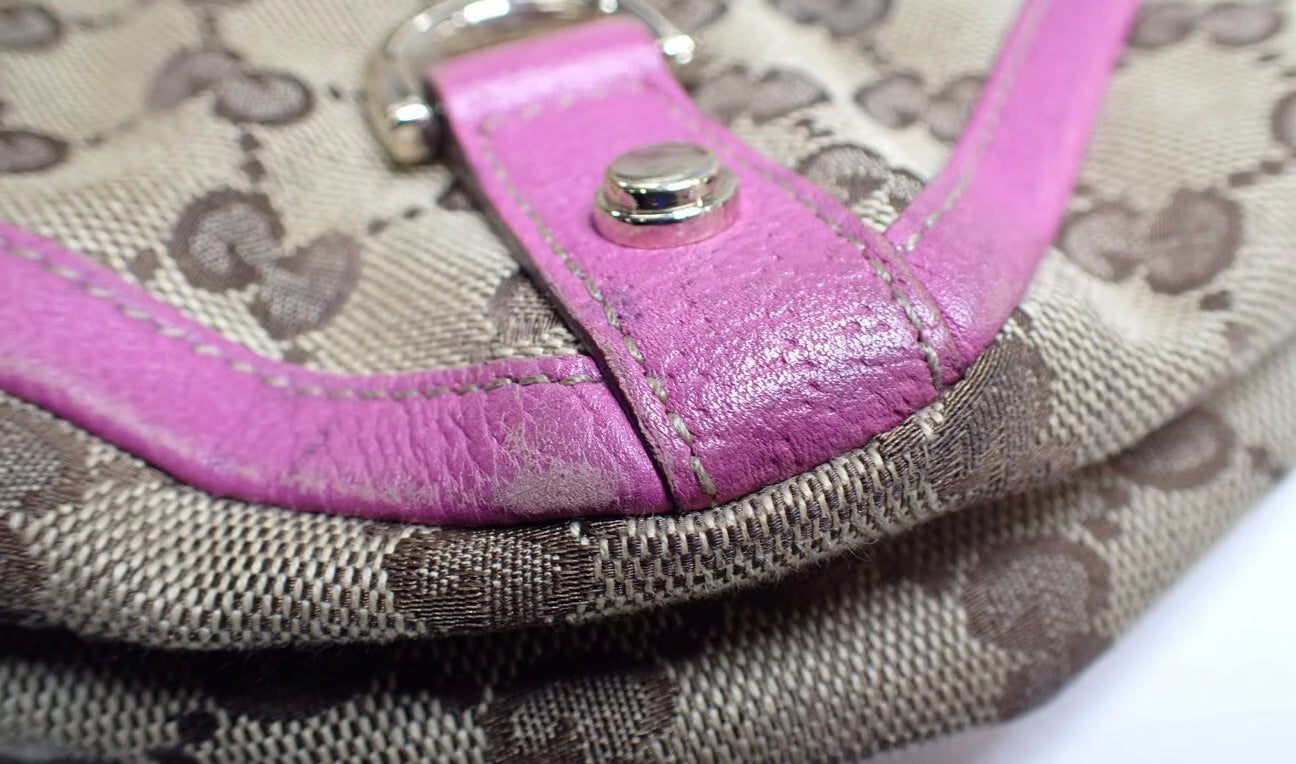 Gucci Abbey GG Canvas Tote bag Pink