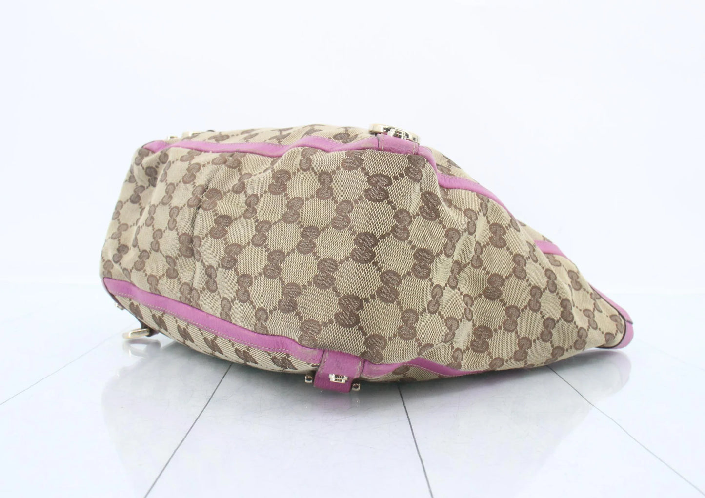 Gucci Abbey GG Canvas Tote bag Pink