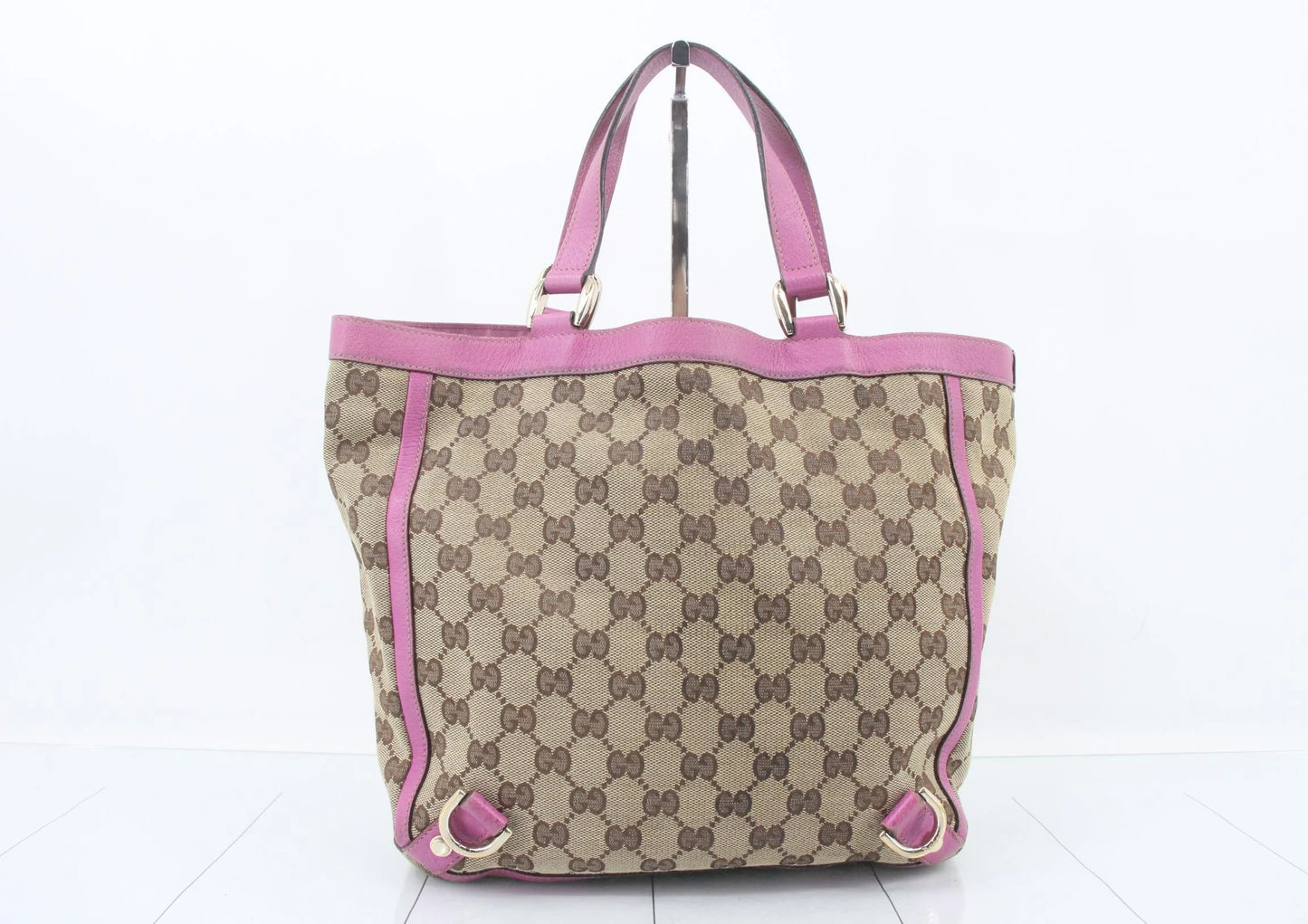 Gucci Abbey GG Canvas Tote bag Pink