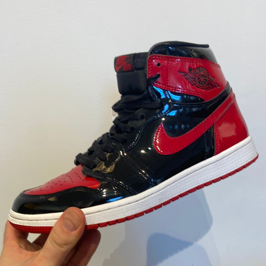 Nike air Jordan 1 Patent Bred 42,5 Mokum Vintage