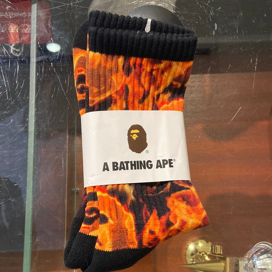 Bape Socks Fire S